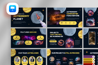 Playful Astronomy Keynote Template